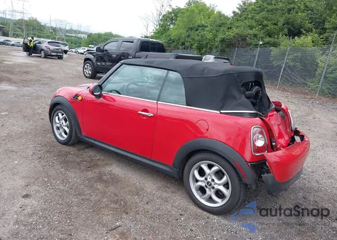 2011 Mini Cooper из США, поврежденный, VIN WMWZN3C59BTZ89447
